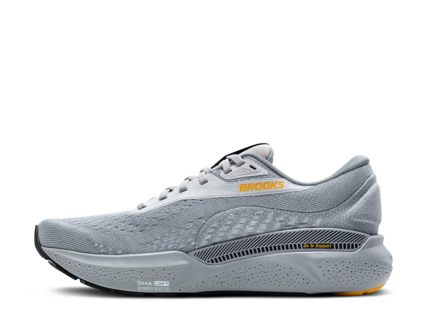 Brooks Adrenaline GTS 24 Running Shoes Mens US 10.5 Wide 2E Gray Sneakers Road Grey Brooks Mens Adrenaline Gts 24 Running Shoe | Rack Room  main image 4