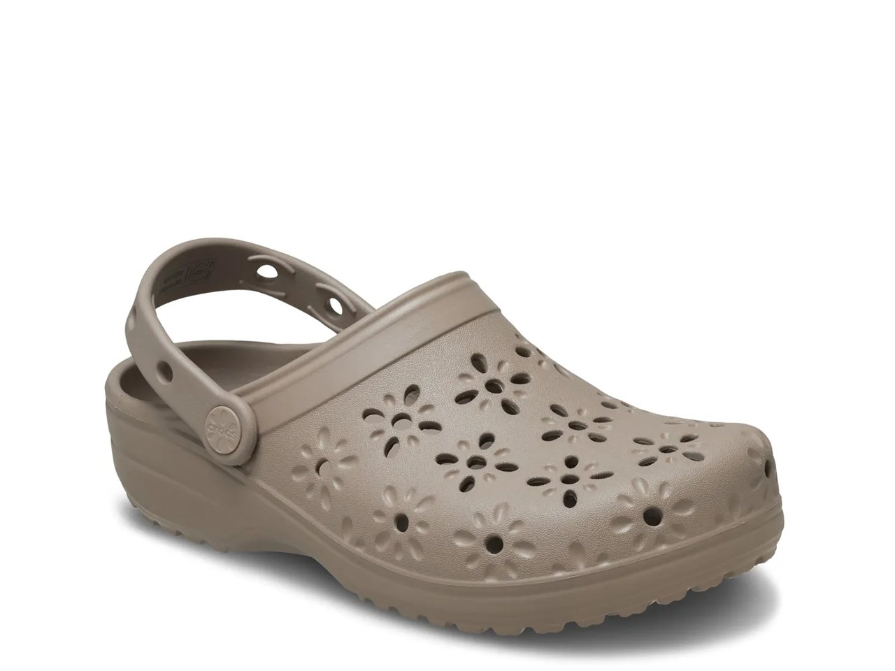Floral Cut Out Clog - Women's