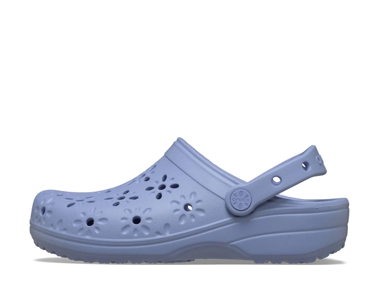 Floral Cut Out Clog - Women's