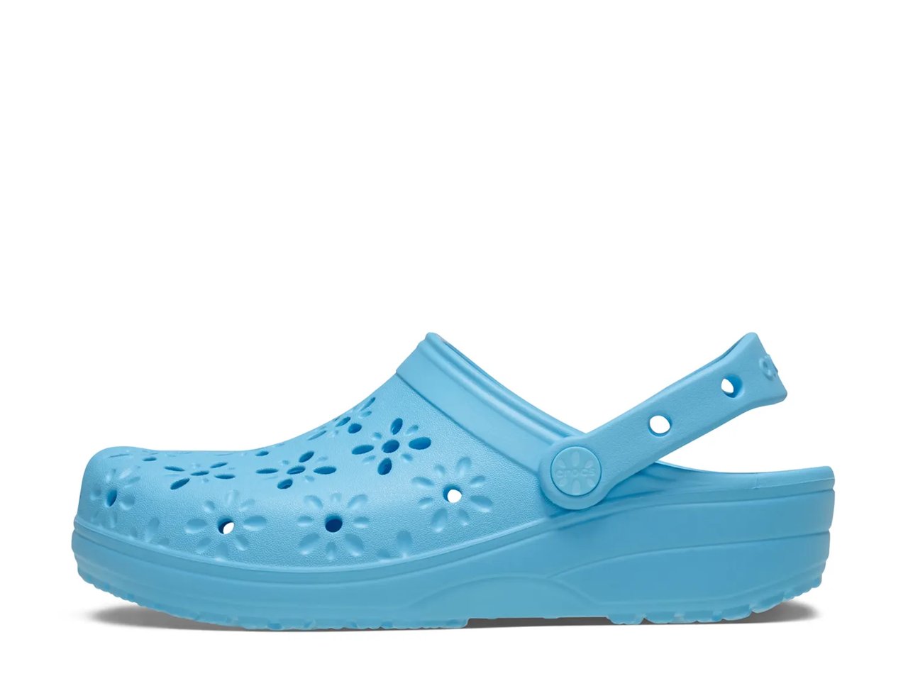 Floral Cut Out Clog - Women's