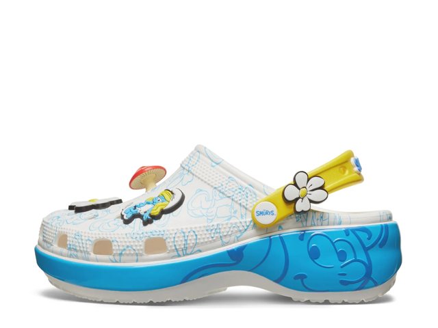 Smurfs Platform Clog - Women's