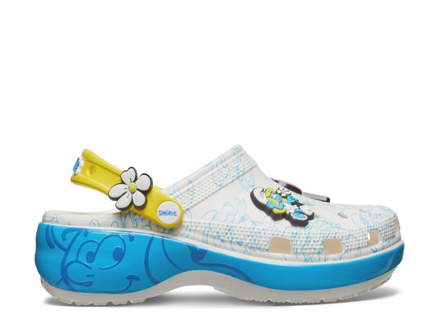 Smurfs Platform Clog - Women's