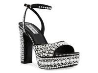 Assured Platform Sandal Black view
