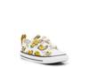Chuck Taylor All Star Construction Sneaker - Kids' White/Yellow view