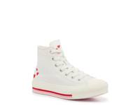 Chuck Taylor All Star Lift Platform Sneaker - Kids' White/Pink view