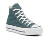 Chuck Taylor All Star High-Top Platform Sneaker - Women's Dark Teal view