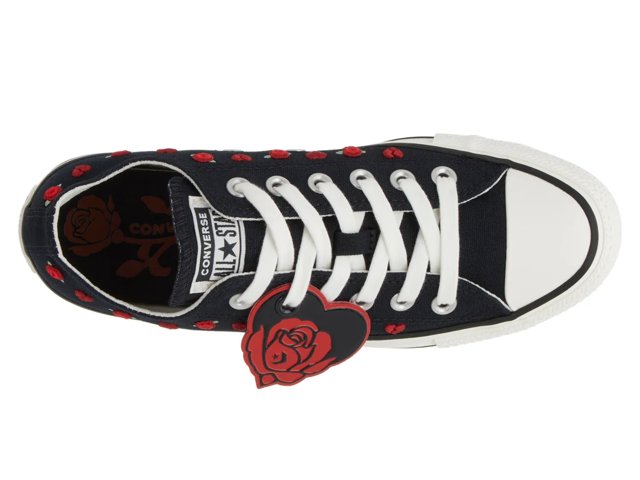 Converse Chuck Taylor All Star Heart & Rose Low-Top Sneaker