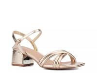 Jaya Sandal Gold Metallic view