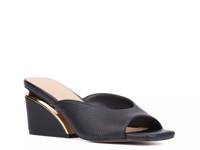 Carissa Wedge Mule Black view