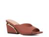 Carissa Wedge Mule Taupe view