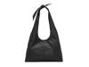 Flinn Leather Hobo Bag Black view