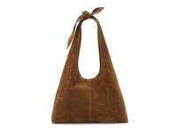 Flinn Leather Hobo Bag Dark Brown view