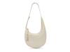 River Leather Hobo Bag Off White view