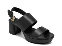 Camilia Platform Sandal Black view