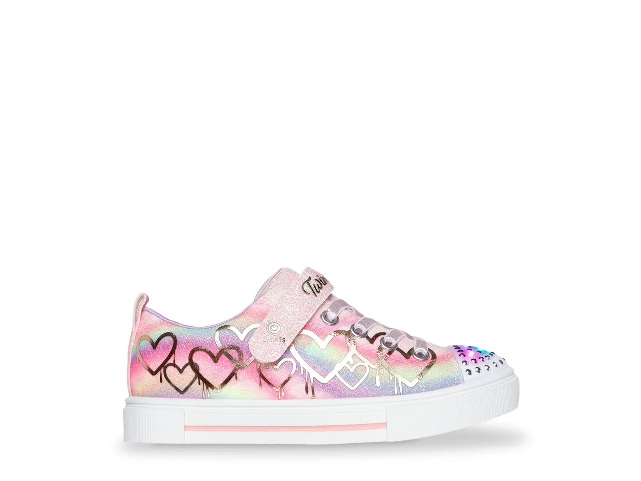 Twinkle Toes Twinkle Sparks Ombre Love Sneaker - Kids'