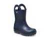 Handle It Rain Boot - Kids' Navy view