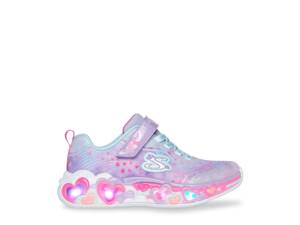 Featuring the kids' Skechers S-Lights Eternal Heart Lights Light-Up Sneaker . Click to shop kids' Skechers Light Up Shoes at DSW Designer Shoe Warehouse