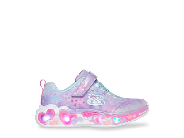 Featuring the kids' Skechers S-Lights Eternal Heart Lights Light-Up Sneaker . Click to shop kids' Skechers Light Up Shoes at DSW Designer Shoe Warehouse