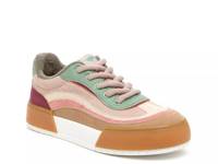 Carson Platform Sneaker Taupe/Sage Green view