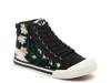 Jazzin High-Top Sneaker Black view