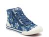 Jazzin High-Top Sneaker Blue view