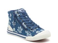 Jazzin High-Top Sneaker Blue view