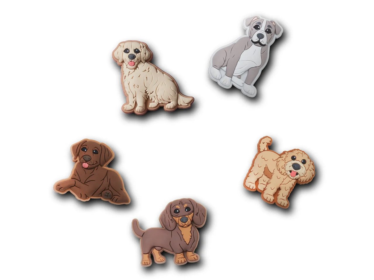 Doggie Doodle Jibbitz Set - 5 Pack
