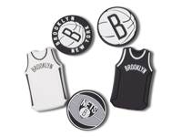 NBA Brooklyn Nets Jibbitz Set - 5 Pack Multicolor view