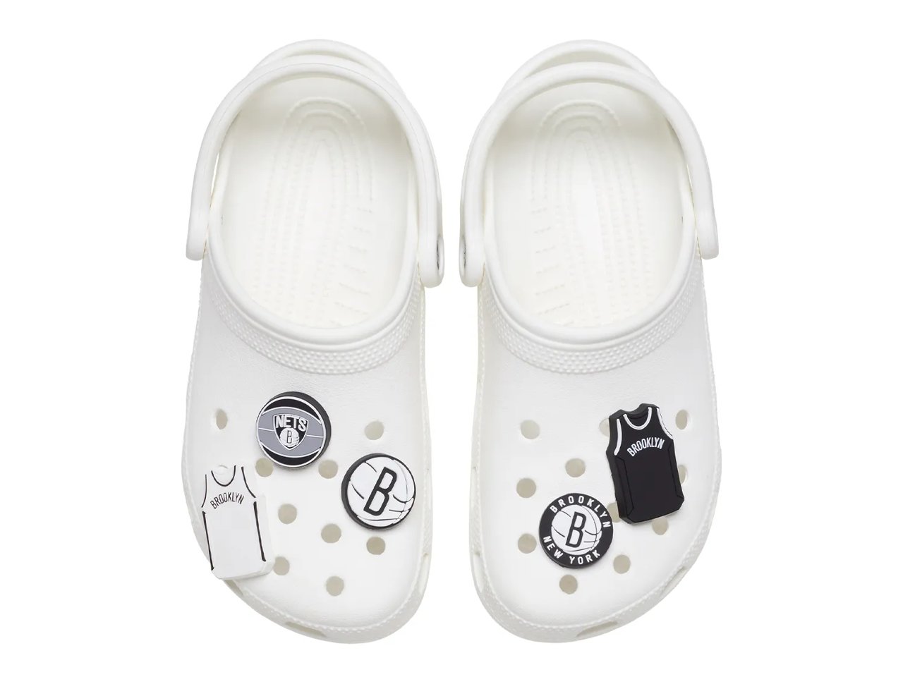 NBA Brooklyn Nets Jibbitz Set - 5 Pack