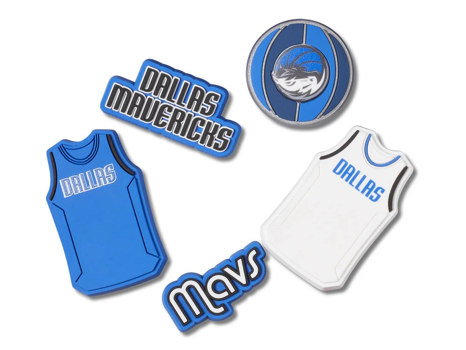 NBA Dallas Mavericks Jibbitz Set - 5 Pack