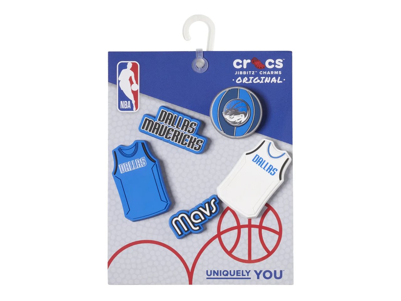 NBA Dallas Mavericks Jibbitz Set - 5 Pack