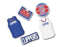 NBA Los Angeles Clippers Jibbitz Set - 5 Pack Multicolor view