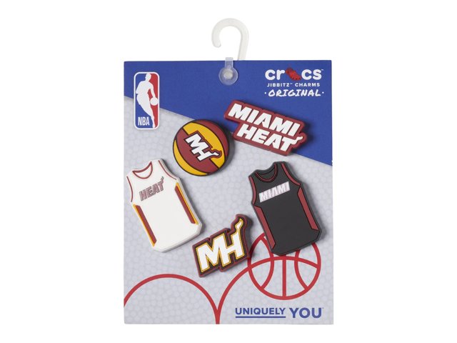 NBA Miami Heat Jibbitz Set - 5 Pack