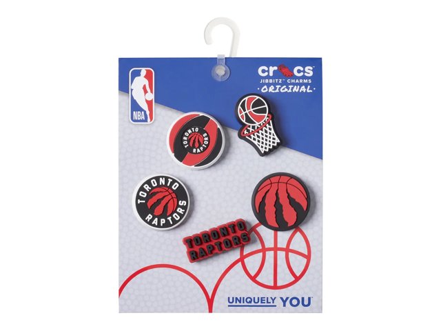 NBA Toronto Raptors Jibbitz Set - 5 Pack