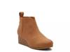 Clare Wedge Bootie - Kids' Brown view