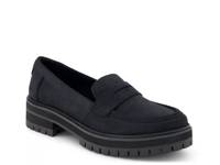 Cara Penny Loafer Black/Metallic view