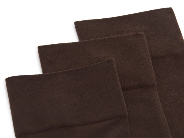 Soft Opaque Women's Knee Socks - 3 Pack