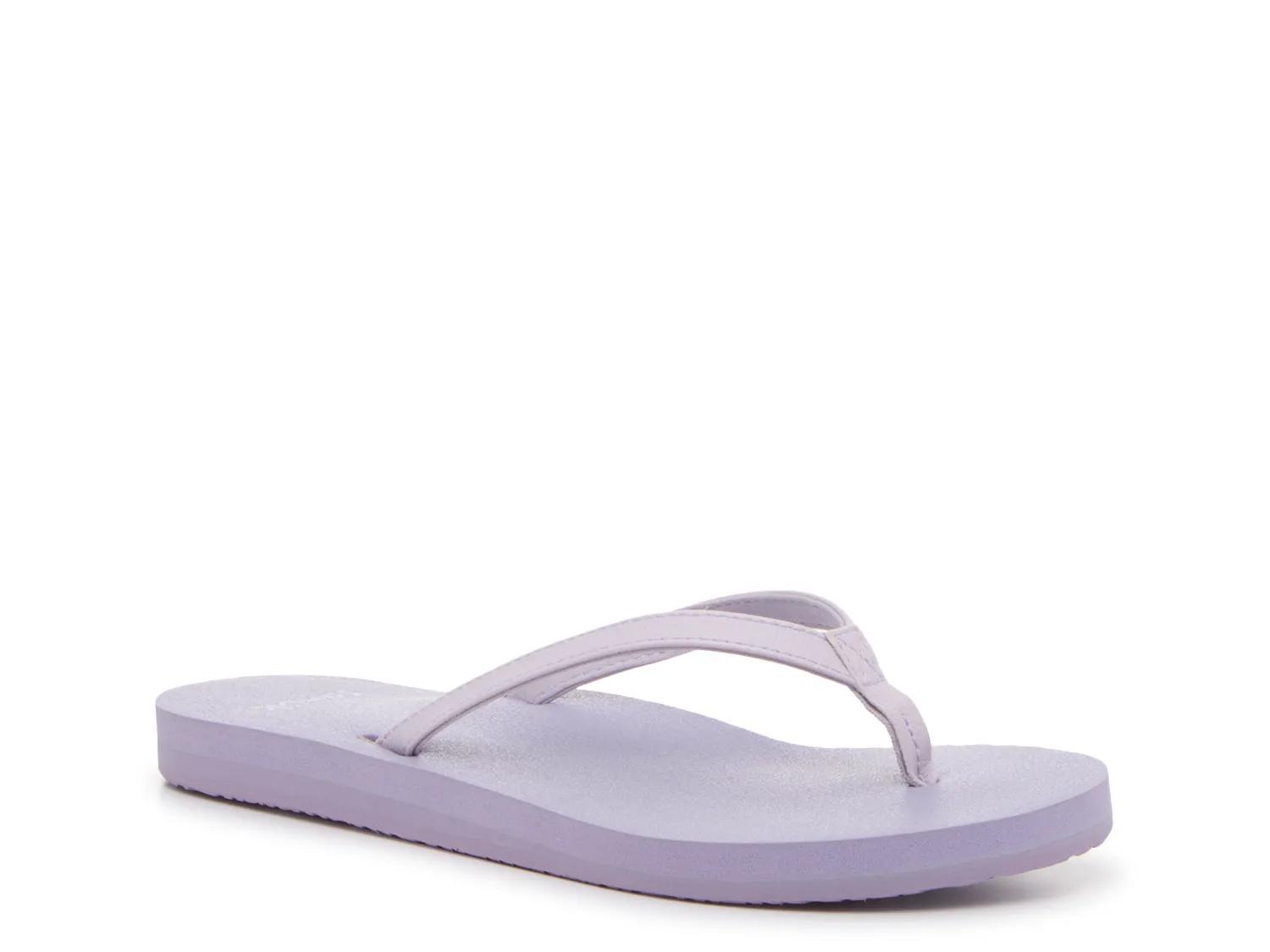 Sanuk Yoga Joy II Flip Flop | Women's | Lavender | Size 6 | Sandals