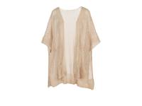 Shine Wonderlust Knit Kimono Beige view