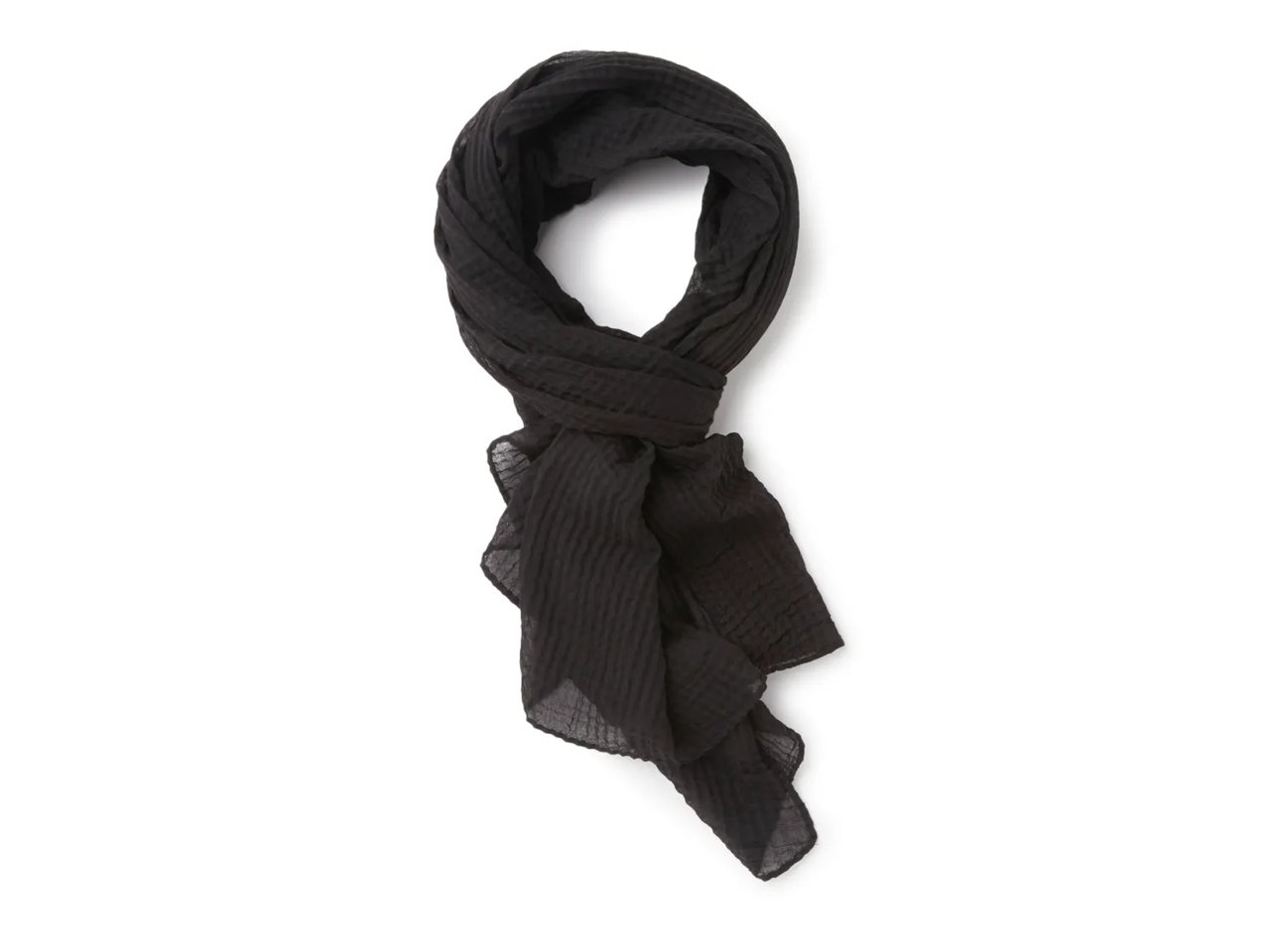 Soft Pleated Scarf