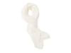 Soft Pleated Scarf Ivory view