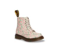 1460 Boot - Kids' Pink/Green Floral Print view