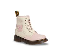 1460 Boot - Kids' Off White/Light Pink view