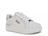 Cafee Platform Sneaker White/Silver view