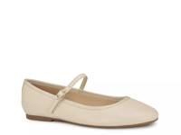 Ewind Mary Jane Flat Off White Leather view