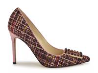 Franny Pump Dark Pink/Multicolor Tweed view