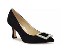 Jaquee Pump Black Faux Suede view