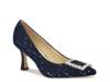 Jaquee Pump Dark Blue Textile view