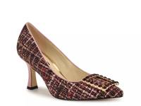 Jaquee Pump Dark Pink Textile view