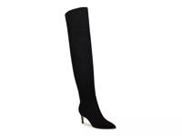 Sensa Over-The-Knee Boot Black Faux Suede view